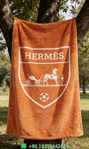 Hermes Throw Blankets